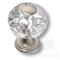 0737-006-1 Ручка кнопка, латунь с кристаллом, никель